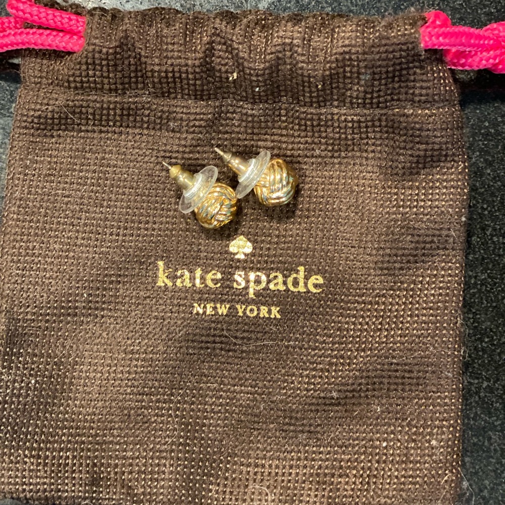 Kate Spade Gold Knot Studs
